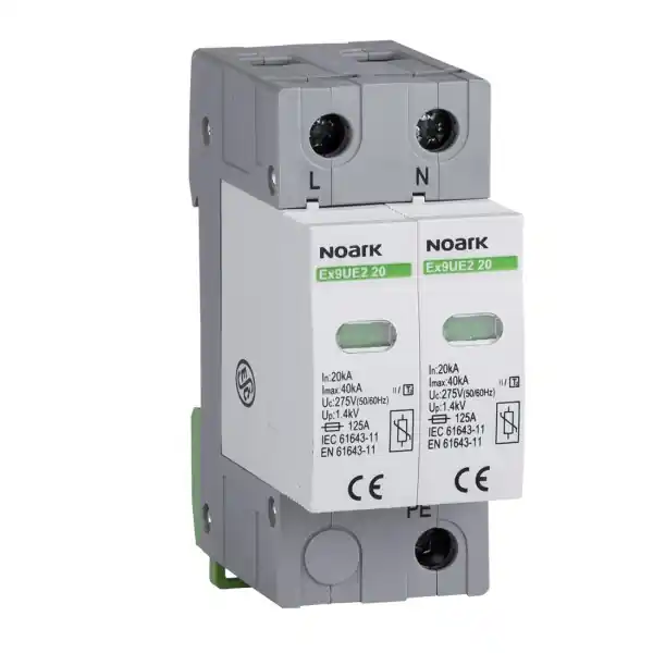 Odeslání Ihned NOARK 103351 Ex9UE2 20 2P 275 Svodič třída 2 (C),20 kA,275VAC,2pól