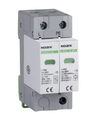 NOARK 103349 Ex9UE2 20 1PN 275 Svodič třída 2 (C),20 kA,275VAC,1+N Akční Nabídka