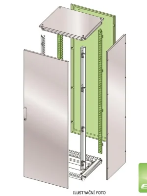 Akční Nabídka ETA ENUX ZADNÍ ZÁKRYT + SLOUPKY (Š800XV2200MM) IP55 /EURE080220