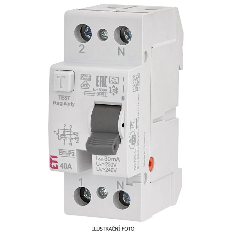 Akční Nabídka ETI CHRÁNIČ 6 EFI6-P2 AC 63/0,03 6KA 002061253