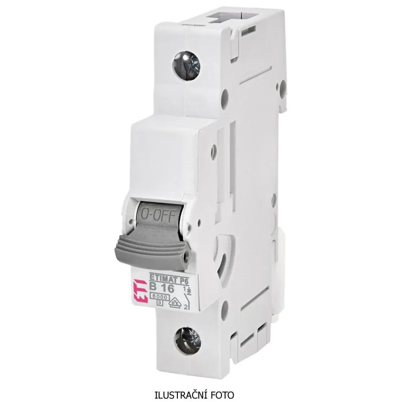 ETI JISTIČ ETIMAT P6 1P C4 6KA 001900026 Aktuální