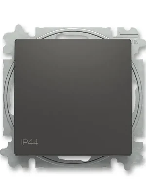 ABB 3559T-A06940 237 ZONI Přepínač střídavý, s krytem, řazení 6, IP44 matná černá Nejlepší Volba