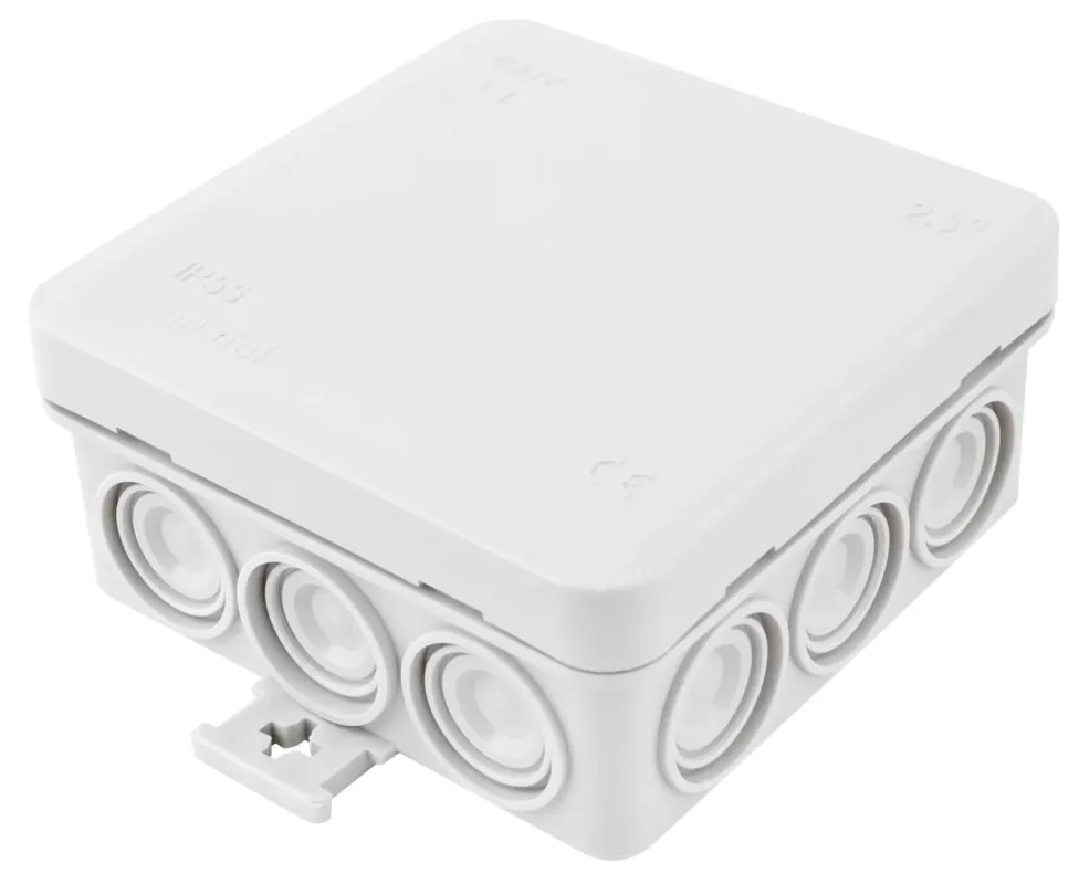 Krabice na povrch FAMATEL F12 80x85mm IP55 rozbočovací, s naklapávacím víčkem, 12xvstup 3052 Ihned K Objednání