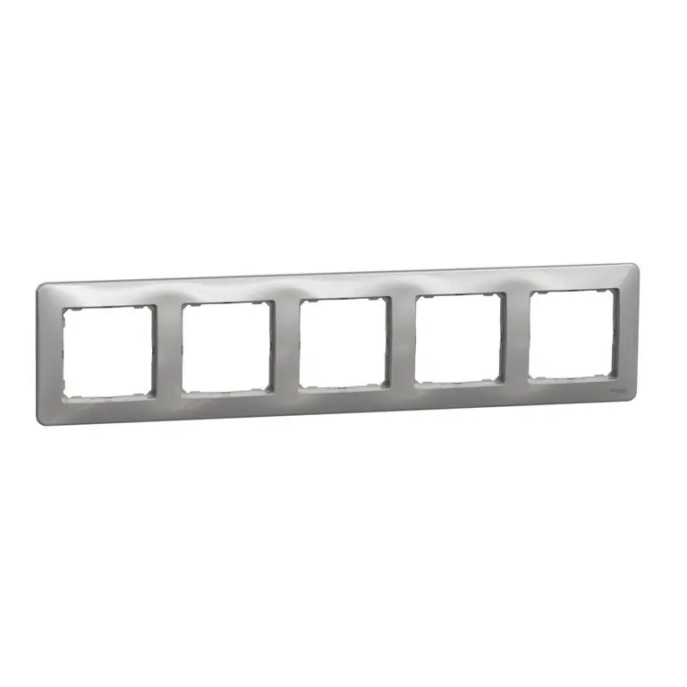 SCHNEIDER SDD313805 SEDNA Rámeček pětinásobný, alu Originální