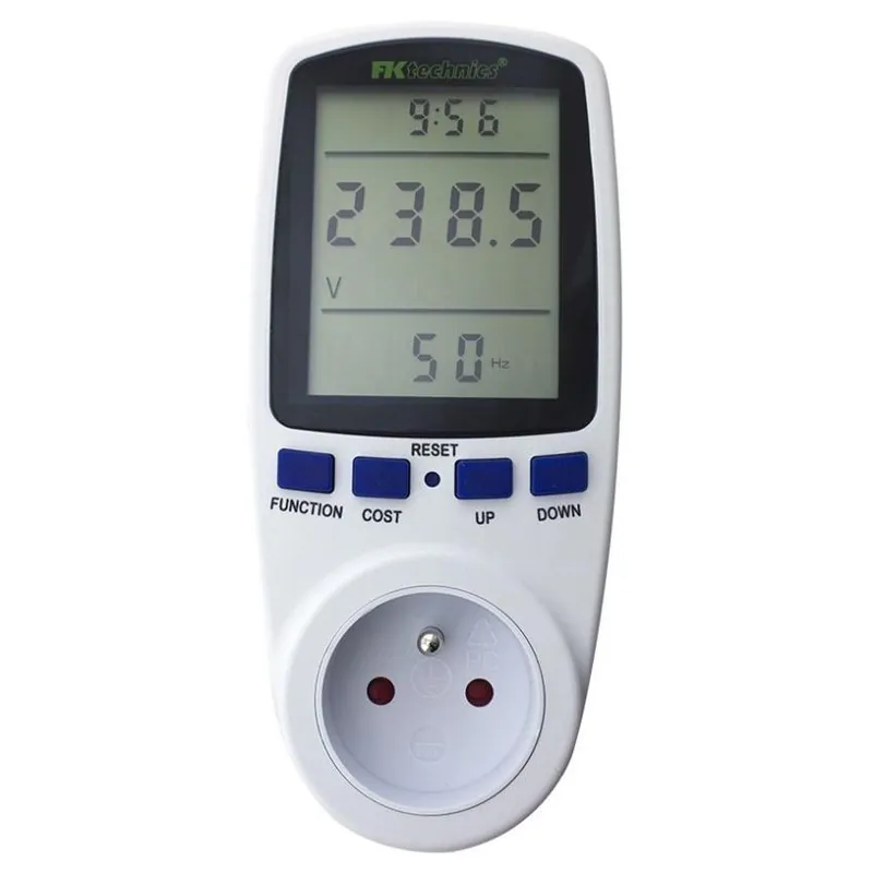 FK TECHNICS MĚŘIČ SPOTŘEBY ELEKTRICKÉ ENERGIE FK1500 230VAC 16A IP20 4739440 Nová Kolekce