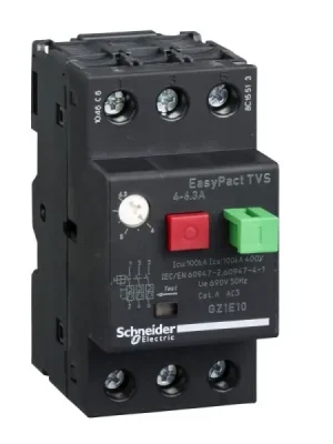 Autentický SCHNEIDER GZ1E10 Spouštěč motoru TVS 4-6,3A