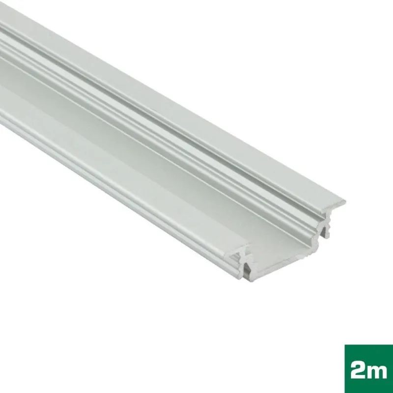 Značkový FK TECHNICS FKU12-2M 4731608 AL U PROFIL BEZ PLEXI 24X7MM VESTAVNÝ