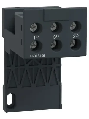SCHNEIDER LAD7B106 Svorkovnice pro oddělenou montáž pro LRD/LR3D Cenově Výhodný