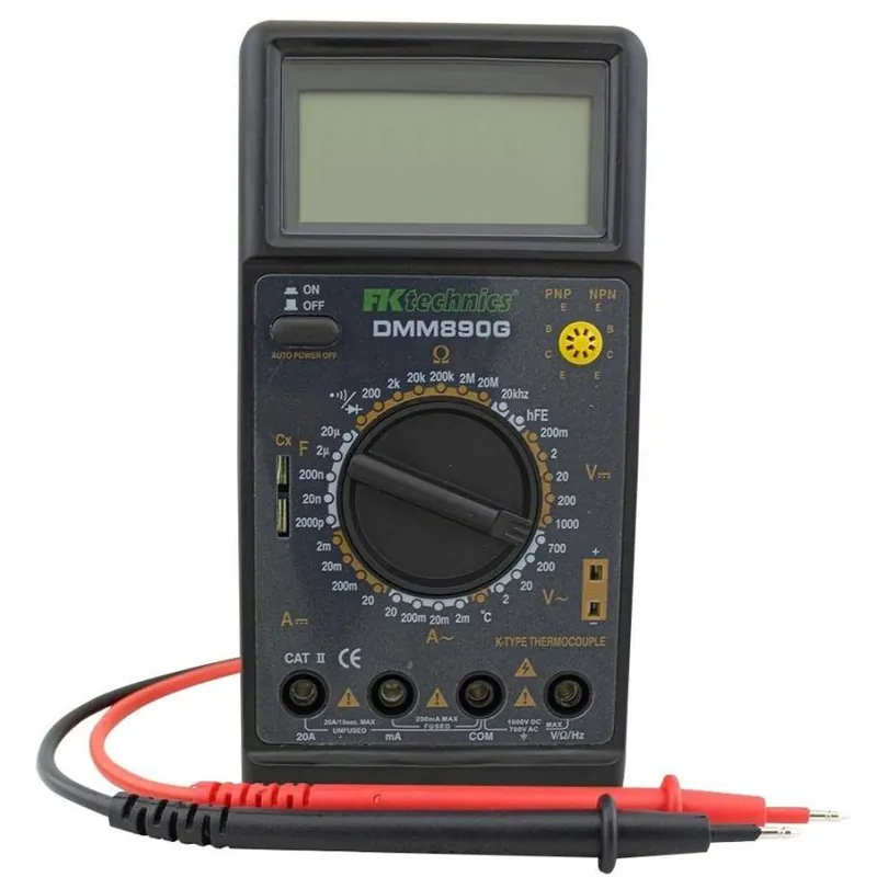 Nízká Cena FK TECHNICS MULTIMETR DIGI. DMM890G 9901157