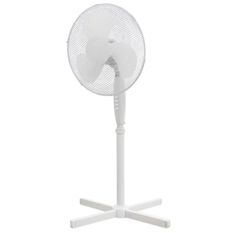Finální Výprodej FK VENTILÁTOR FK-VS4050 STOJAN. 40CM 3 RYCHL. BÍLÝ 50W 4738640 DOPRODEJ