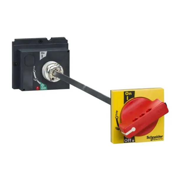 Nejlepší Cena SCHNEIDER LV429340 Prodloužená rudá otočná rukojeť, NSX100/250