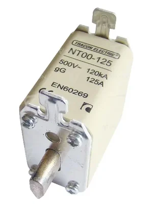 Výhodná Nabídka Tracon NTM00-160 Nožová pojistka 500V AC, 160A, 00, 120kA, aM