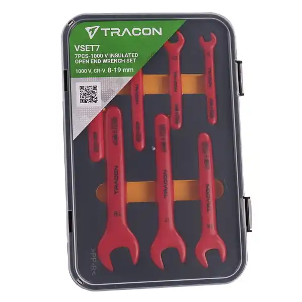 Tracon VSET7 7 dílná sada Vidlicové klíče s izolací do 1000 V Kup Teď