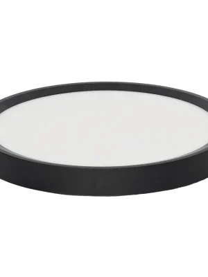 Akční Nabídka Stropní svítidlo FULGUR NOMY-S LED 18W černá 3000/4000/6000K 1800lm senzor IP 40
