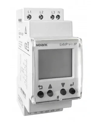 NOARK 114568 Ex9JP V-1 3P Relé pro monitorování napětí ve 3P s LCD displejem Horká Nabídka