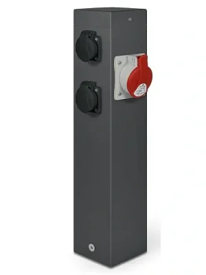 Zásuvkový sloupek SEZ RS-16-2-1653 Energo sloupek 2x230V + 1x1653-400V Originální