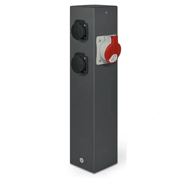 Zásuvkový sloupek SEZ RS-16-2-1653 Energo sloupek 2x230V + 1x1653-400V Originální