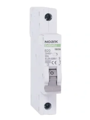 NOARK 110726 Ex9B40J 1P B20 Úzký instalační jistič 13,5 mm, 6 kA, char. B, 20 A, 1pól Koupit Online