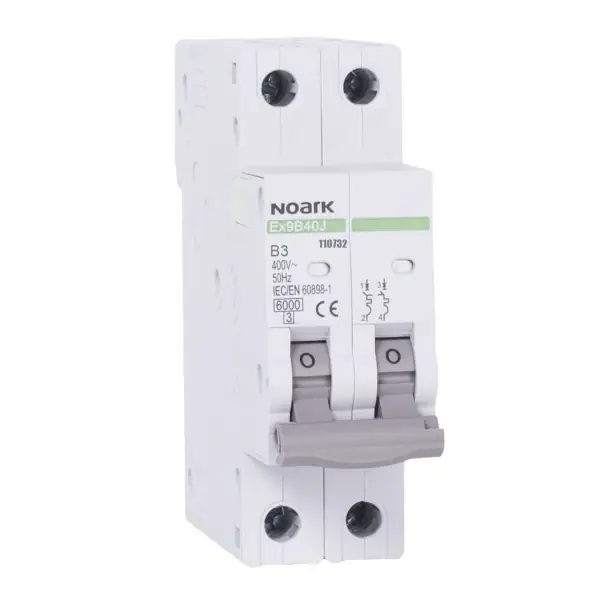 NOARK 110732 Ex9B40J 2P B3 Úzký instalační jistič 27 mm, 6 kA, char. B, 3 A, 2pól Odeslání Ihned