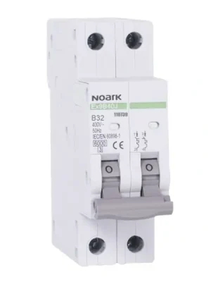 NOARK 110739 Ex9B40J 2P B32 Úzký instalační jistič 27 mm, 6 kA, char. B, 32 A, 2pól Cenový Hit