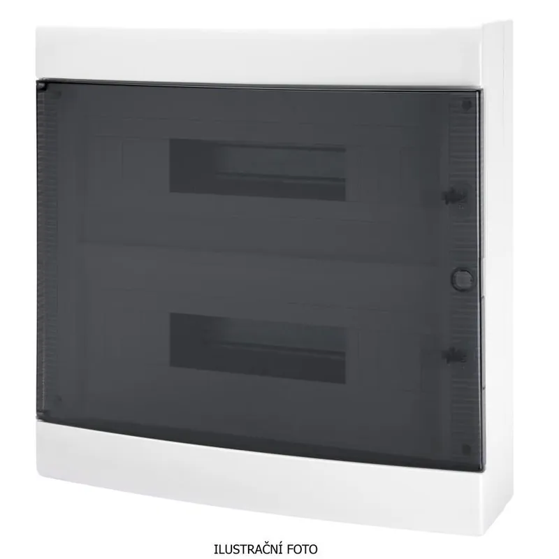 Vrácení Zdarma GEWISS GW40049BS ROZVODNICE NÁST. PRŮHL. KOUŘ. DVÍŘKA 36M (18X2) IP40 BÍLÁ 400X400X130CM