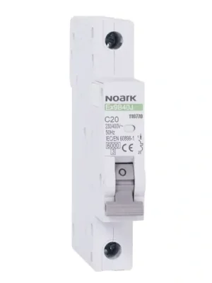 NOARK 110770 Ex9B40J 1P C20 Úzký instalační jistič 13,5 mm, 6 kA, char. C, 20 A, 1pól Super Cena