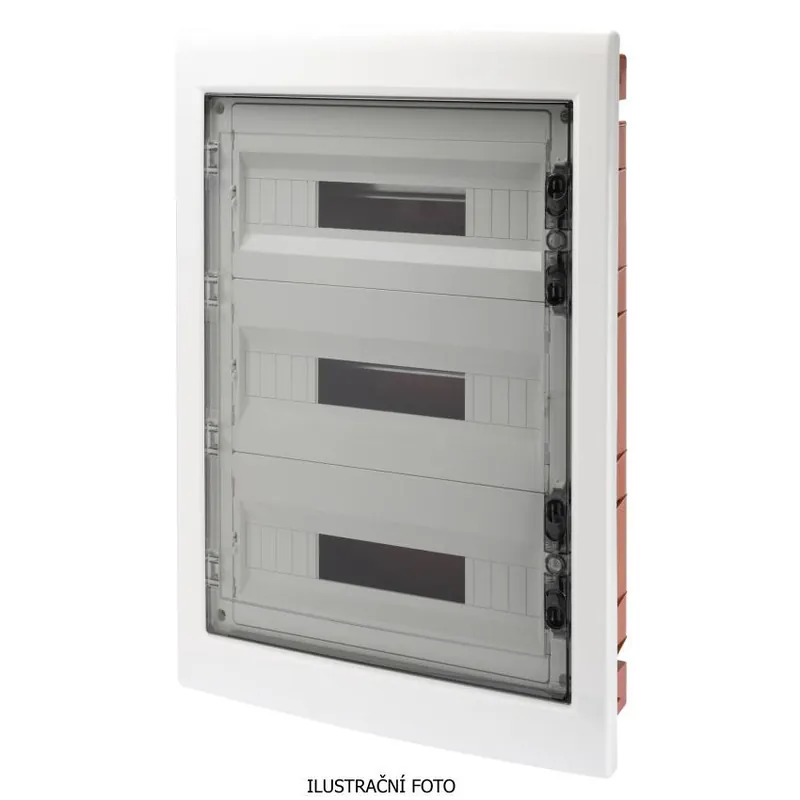 GEWISS GW40610BD ROZVODNICE VEST G. PRŮHL. KOUŘ. DVÍŘKA 54M(18X3) IP40 BÍLÁ 680X465X25CM Časově Omezené