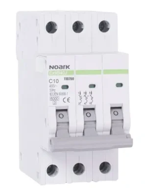 NOARK 110790 Ex9B40J 3P C10 Úzký instalační jistič 40,5 mm, 6 kA, char. C, 10 A, 3pól Poslední Šance