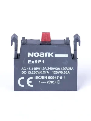 Časově Omezené NOARK 105579 Ex9P1 1NC Kontaktní jednotka pro Ex9P1, 1 vypínací kontakt