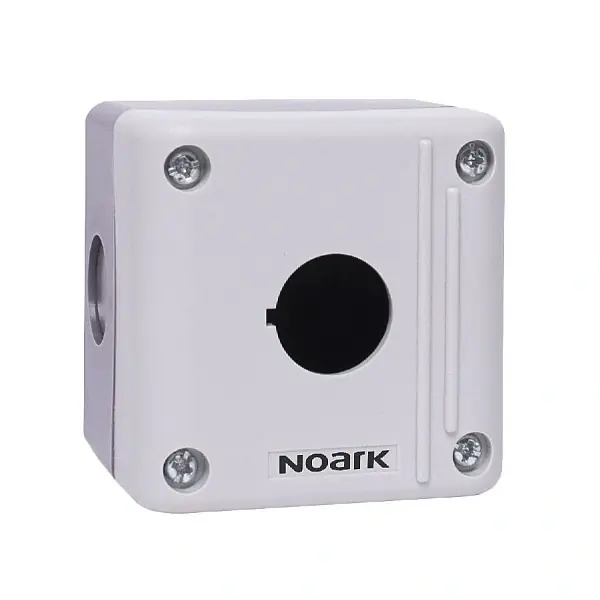 Nejprodávanější NOARK 111409 Ex9P2 FH 1 EU Ovládací krabička, 1 otvor, šedá