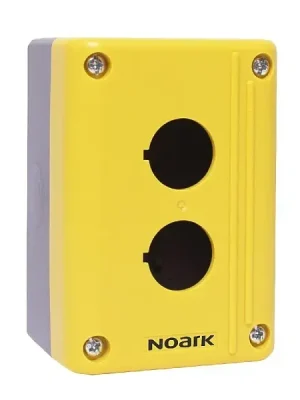NOARK 111413 Ex9P2 FH 2 y EU Ovládací krabička, 2 otvory, žlutá Expresní Doručení