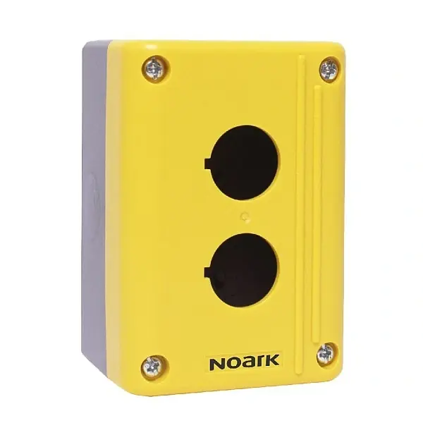 NOARK 111413 Ex9P2 FH 2 y EU Ovládací krabička, 2 otvory, žlutá Expresní Doručení
