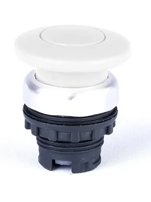 Nejlepší Volba NOARK 105634 Ex9P1 M w Hlavice s hřibovitým tlačítkem, 40 mm, bez aretace, bílá