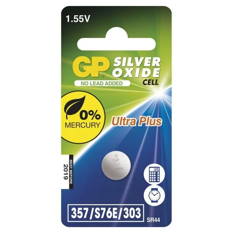 Pouze Dnes Knoflíková baterie GP 357F (SR44), blistr 1ks