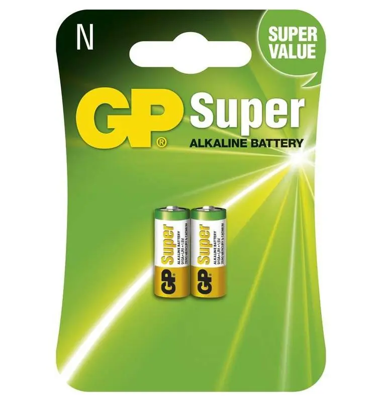 Alkalická speciální baterie GP 910A (LR1) 1,5V, blistr 2ks Akční Cena