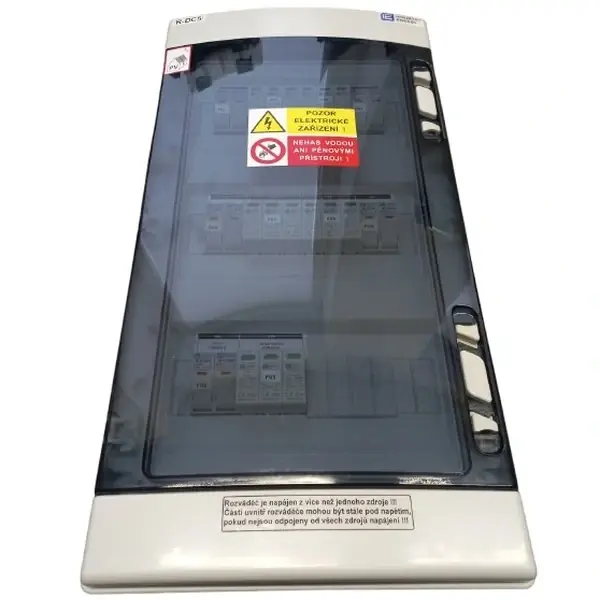 Bezpečná Platba Kompletní DC nástěnná rozvodnice pro FVE Industry Energy R-DC5 pro 5 stringů IP65