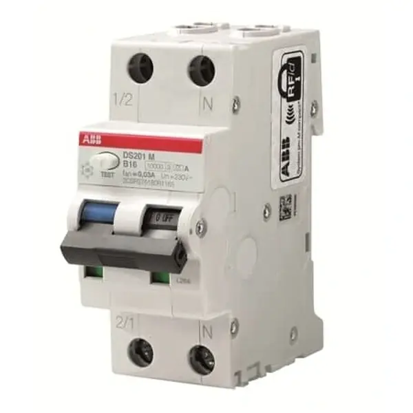Výprodej ABB ELSYNN DS201 B16 A30 Chránič s jističem Compact 1+N, 6kA *2CSR255180R1165