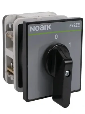 Noark 114279 Ex9ZE2-160/2P SW Otočný vačkový spínač, 2 polohy, In=160A, 2 fáze, Zapnutí-Vypnutí 0-1 Omezená Nabídka