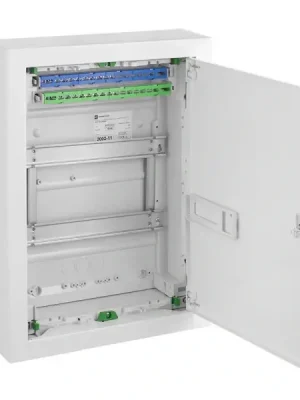Rozvaděč na omítku SEZ C-BOX N MSF 28 s kovovými dvířky, IP30, 24+4 modulů, 478x358x94mm Originální