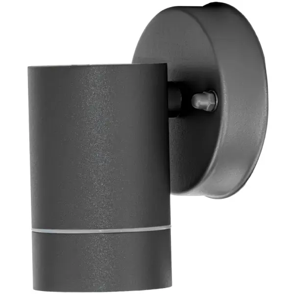 Tracon SPGU10IPF1A Nástěnné bodové svítidlo, exterierové, antracit 100-240VAC, 50Hz, 1xGU10, max.35W, IP44 Vrácení Zdarma