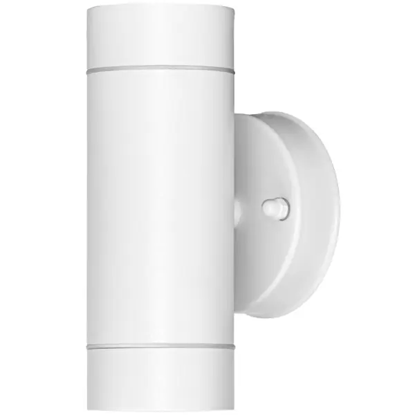 Tracon SPGU10IPF2F Nástěnné bodové svítidlo, exterierové, bílé 100-240VAC, 50Hz, 2xGU10, max.35W, IP44 Tovární Cena