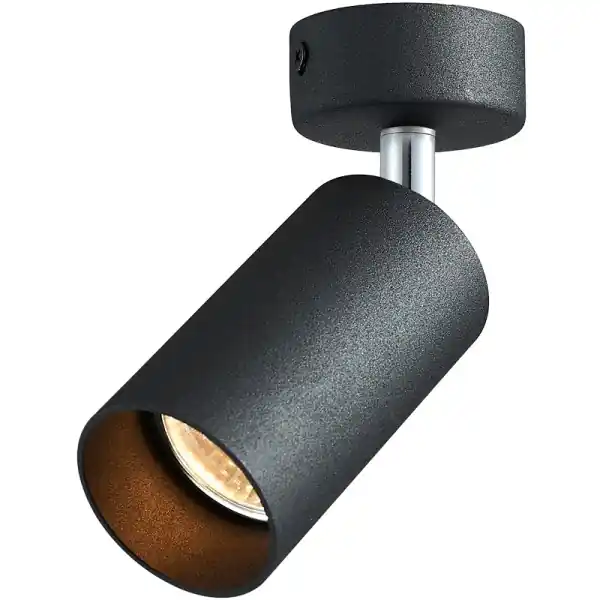 Finální Výprodej Tracon SPGU10MA1B Stropní nastavitelné bodové svítidlo, černé 100-240VAC, 50Hz, 1xGU10, max.35W