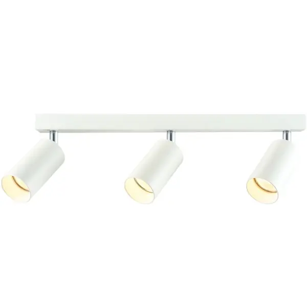 Tracon SPGU10MA3W Stropní nastavitelné bodové svítidlo, bílé 100-240VAC, 50Hz, 3xGU10, max.3x35W Cenová Bomba