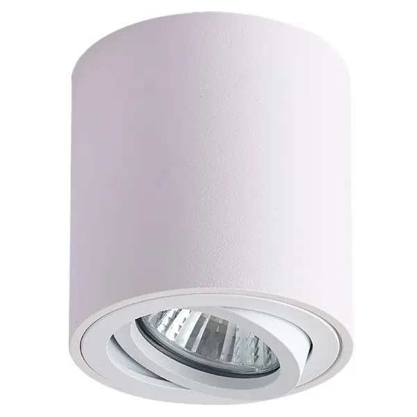 Top Prodej Tracon SPGU10MDW Stropní bodové svítidlo, válec, nastavitelné, bílé 100-240VAC, 50Hz, 1xGU10, max.35W