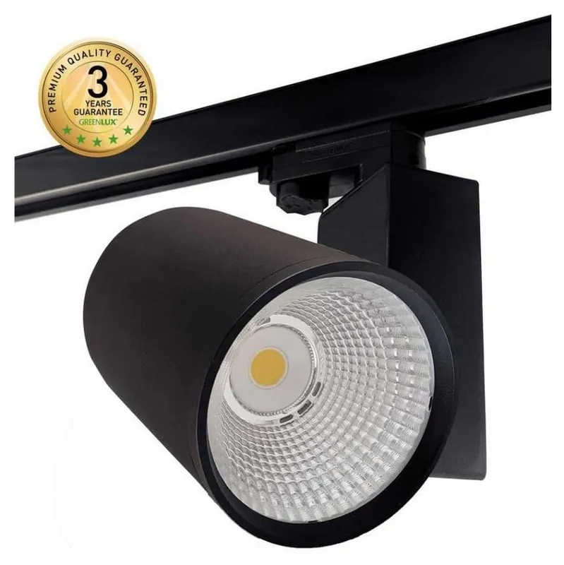 Vysoce Kvalitní GREENLUX SVÍTIDLO LED SPOTEO TRACK B 20W 45 NW 2100LM ČERNÁ GXTR102