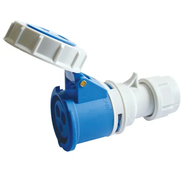 Vysoce Kvalitní Tracon TICS-2132H Průmyslová zásuvka, se zvýšeným krytím 16A, 230V, 2P+E, 6h, IP67