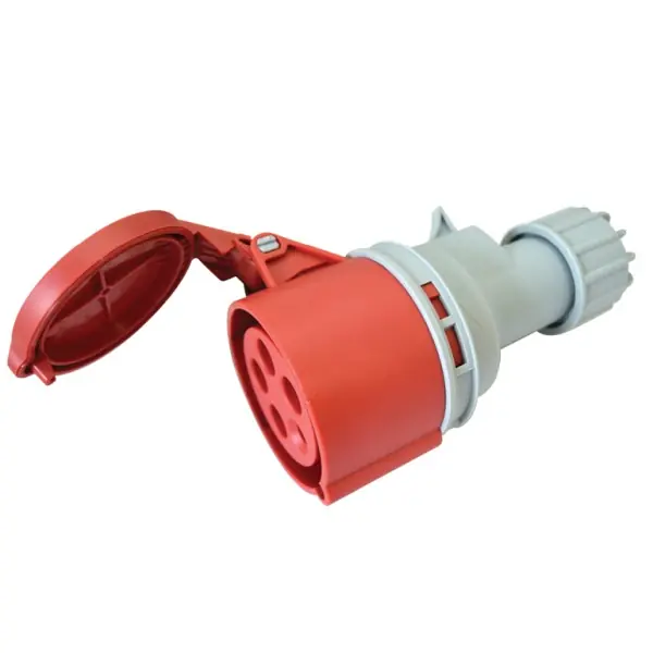 Novinka Tracon TICS-2252H Průmyslová zásuvka, se zvýšeným krytím 32A, 400V, 3P+N+E, 6h, IP67