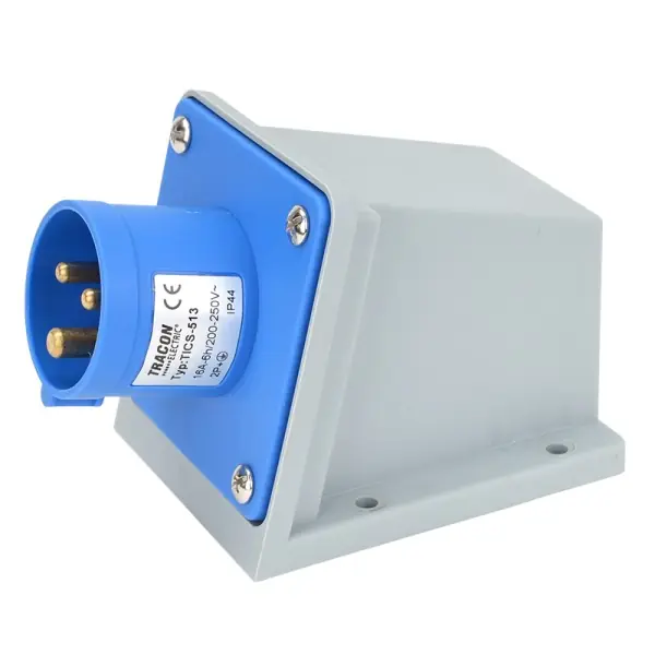 Expresní Doručení Tracon TICS-513 Nástěnná průmyslová přívodka 16A, 250V, 2P+E, 6h, IP44