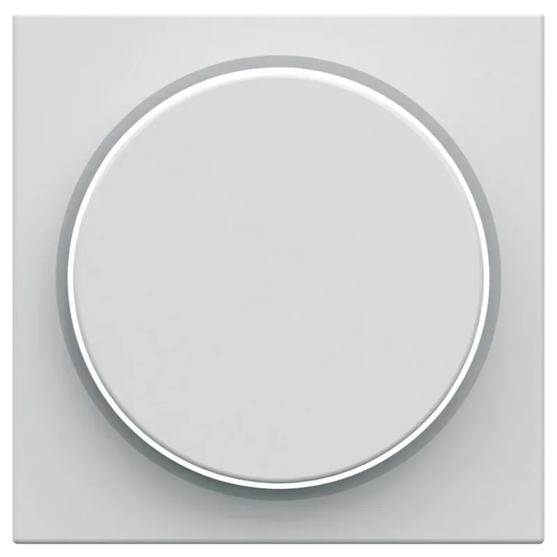 BERKER KRYT OTOČNÉHO STMÍVAČE LUMINA, 45X45 MM, BÍLÁ LESK, WXD062P Cenová Bomba