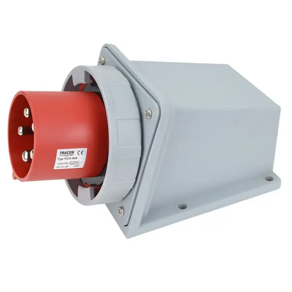 Pouze Dnes Tracon TICS-545 Nástěnná průmyslová přívodka 125A, 400V, 3P+N+E, 6h, IP67